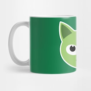 Birka the green cat Mug